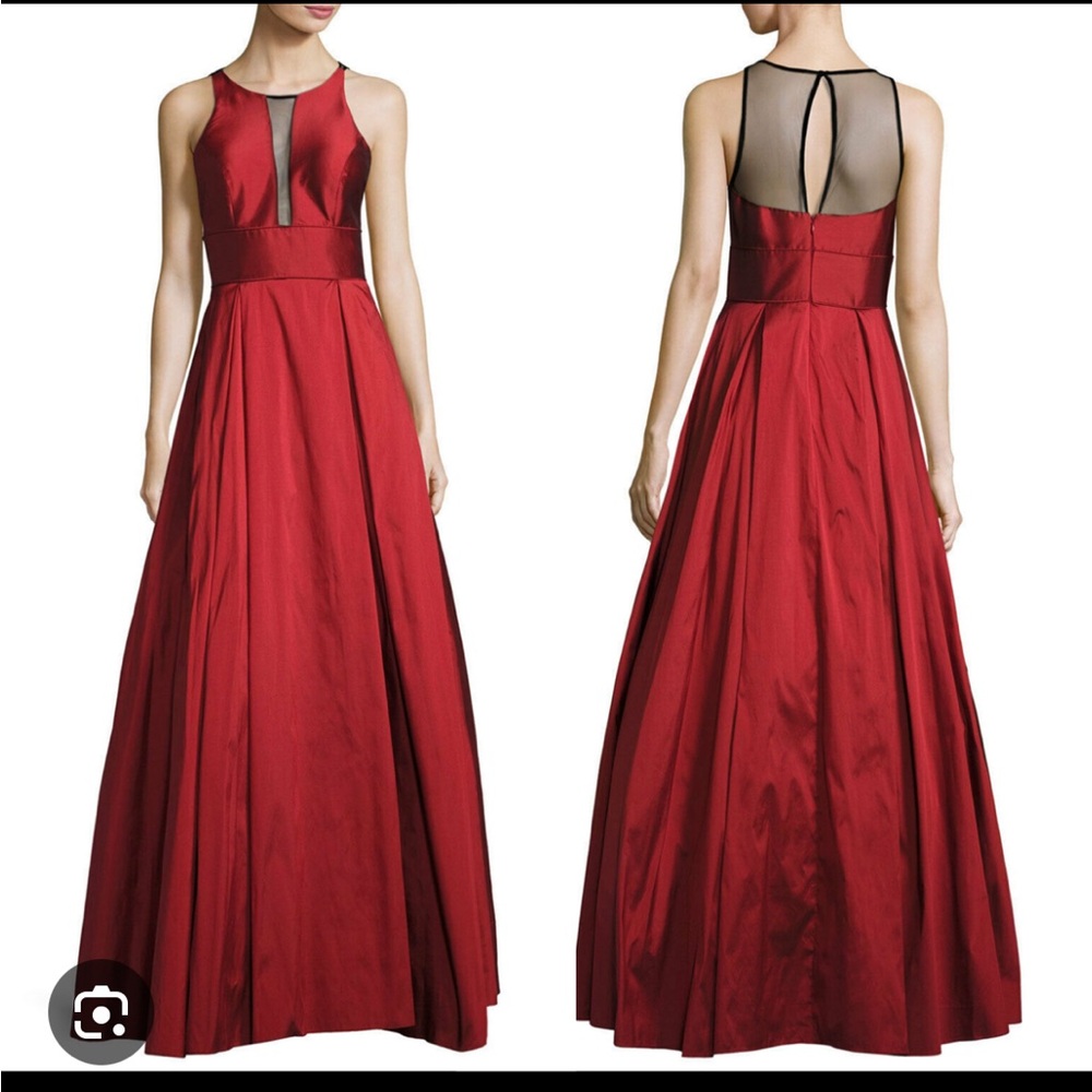 Elegant Red Evening Gown
